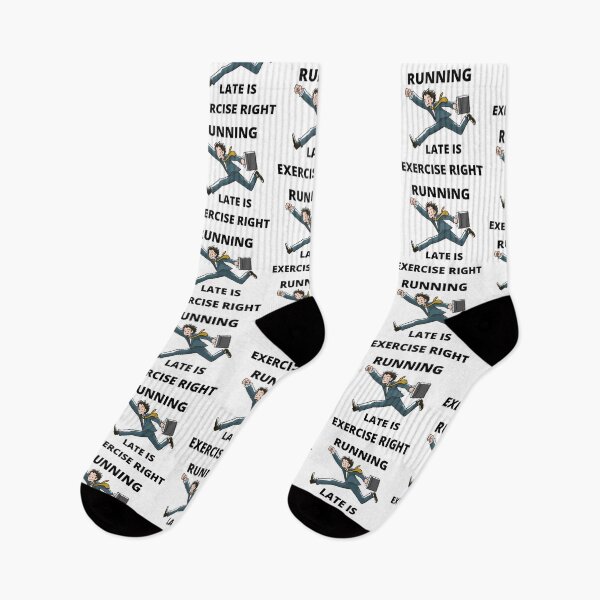 Item preview, Running late is exercise right  designed and sold by cute105.