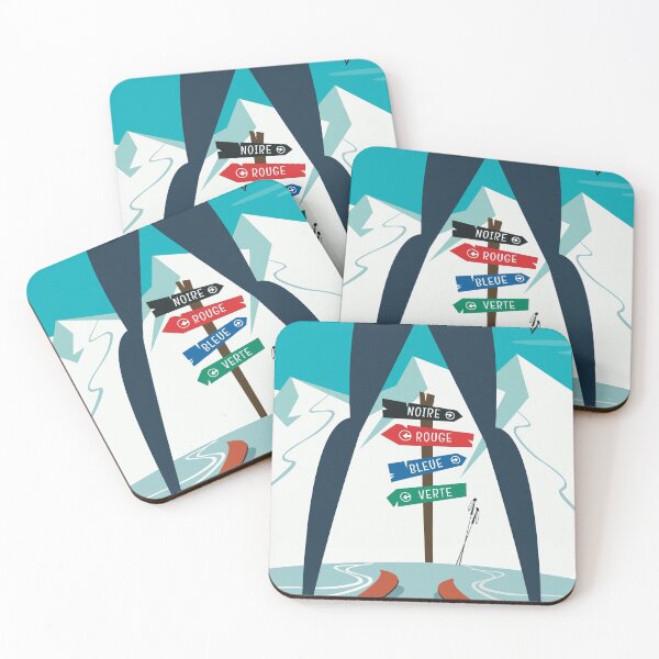 Item preview, Les Alpes ski poster designed and sold by GAGodel.
