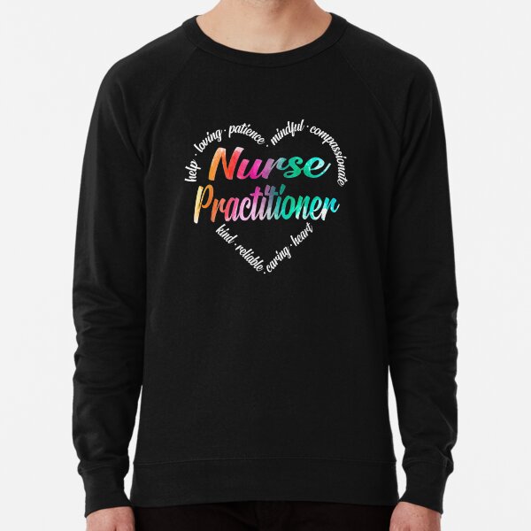 I Heart Nursing Raglan Sweatshirt