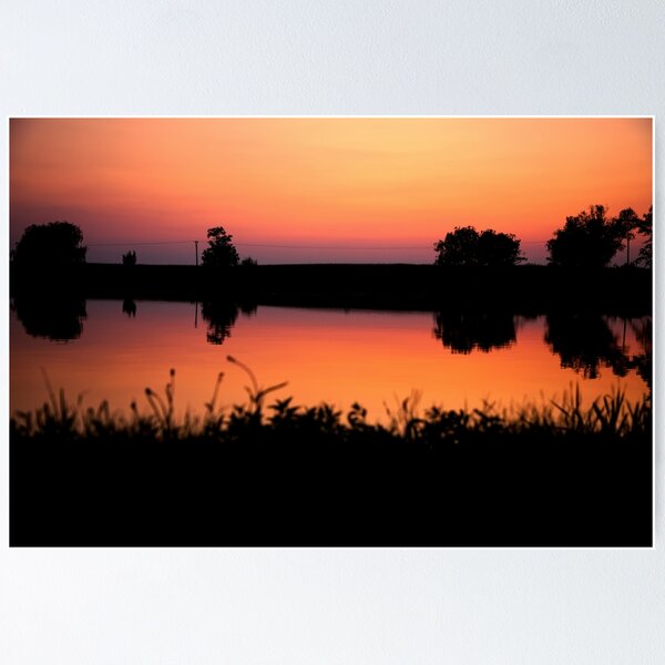 Item preview, Sunset at Lake designed and sold by Adrianchan.