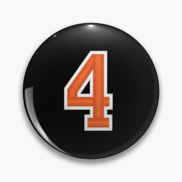 Item preview, Sports Number 4 Jersey Four Orange designed and sold by elhefe.