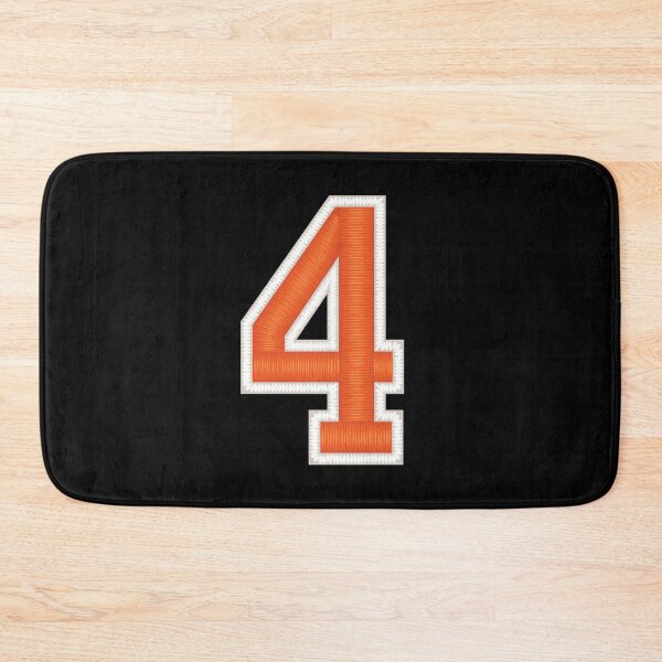 Item preview, Sports Number 4 Jersey Four Orange designed and sold by elhefe.