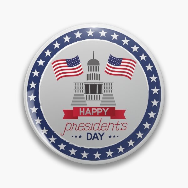 Item preview, President's Day Sticker designed and sold by BlackIbis.