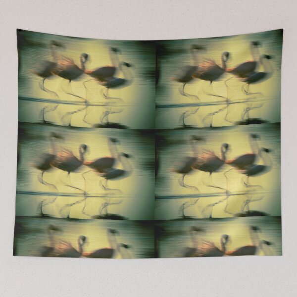 Item preview, Dancing flamingos designed and sold by Ingo Gerlach.