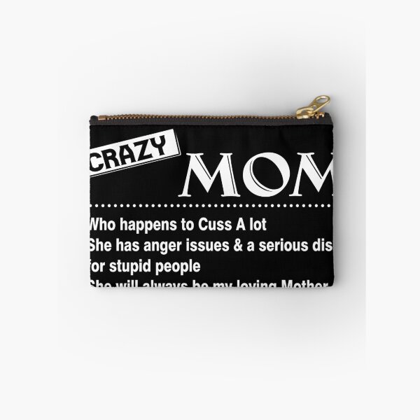 Item preview, I AM A LUCKY DAUGHTER I have a crazy mom BEST GIFT FOR DAUGHTER from mom shirt  designed and sold by elizabethdawnn.