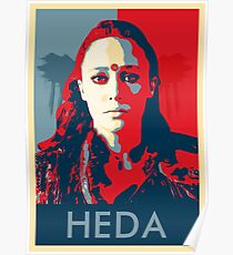 Posterized Heda Poster