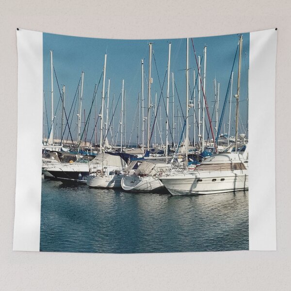 Item preview, Boats at port designed and sold by igeorgia.