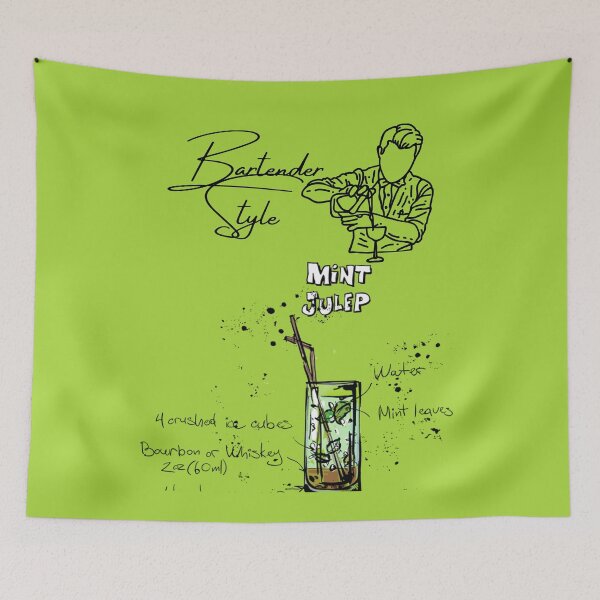 Item preview, Bartender Style Mint Julep designed and sold by albix81.