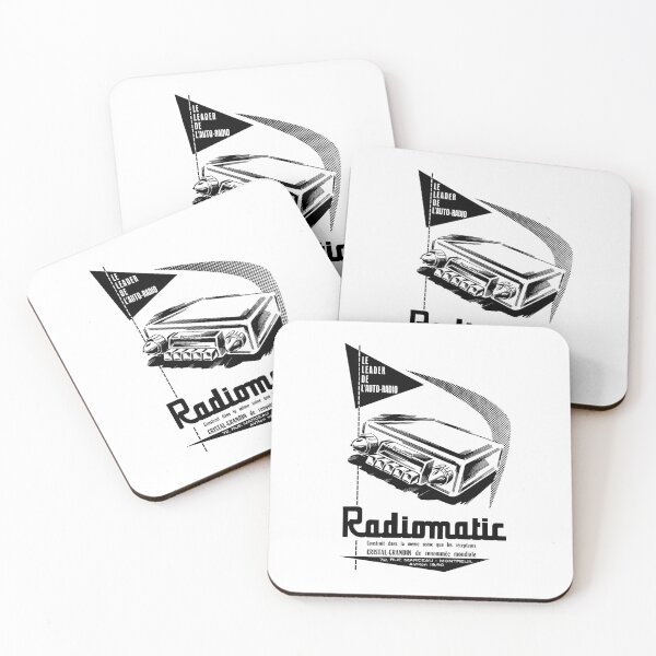 Item preview, RADIOMATIC CAR RADIO designed and sold by ThrowbackAds.