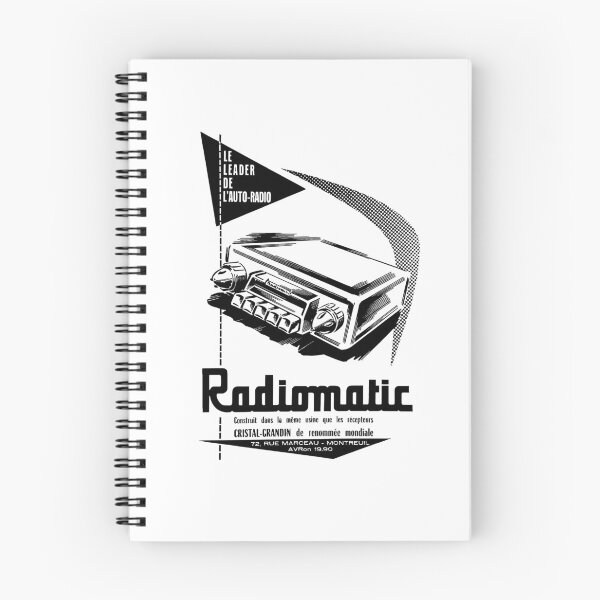 Artikelvorschau, RADIOMATISCHES AUTORADIO entworfen und verkauft von ThrowbackAds.