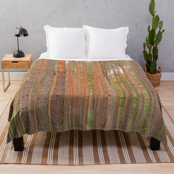 Item preview, Slender tree trunks of a pine forest designed and sold by yarvin13.