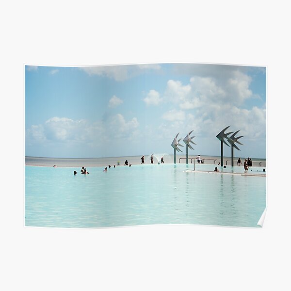 Cairns Lagoon, Cairns, Queensland, Australia Poster