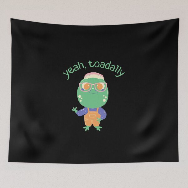 Item preview, Yeah, Toadally, frog designed and sold by kocakashop.