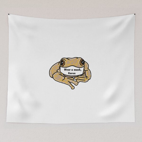 Item preview, Wear a mask Karen frog designed and sold by Heids953.