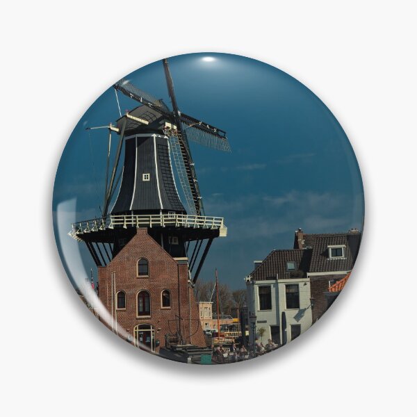 Item preview, A windmill in the town of Haarlem, Netherlands. designed and sold by naranzaria.