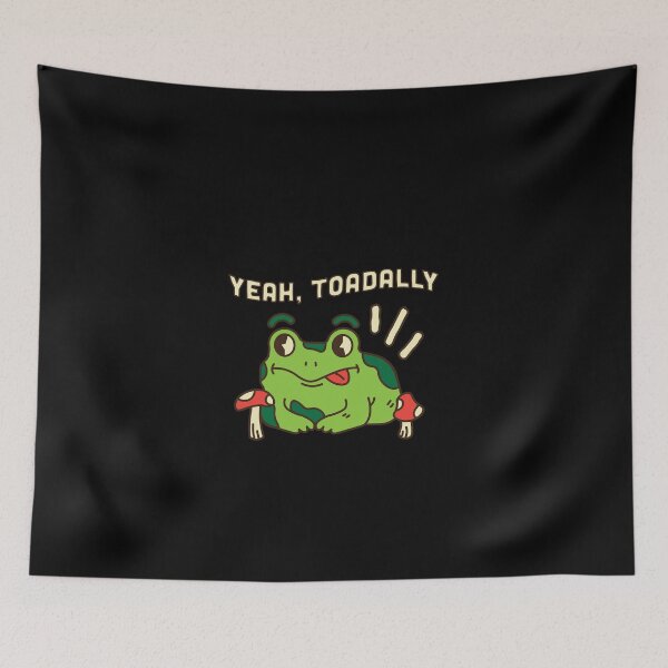 Item preview, Yeah, Toadally, frog designed and sold by kocakashop.