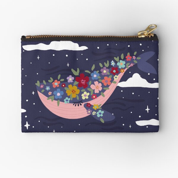 Baleine à Fleurs Pochette