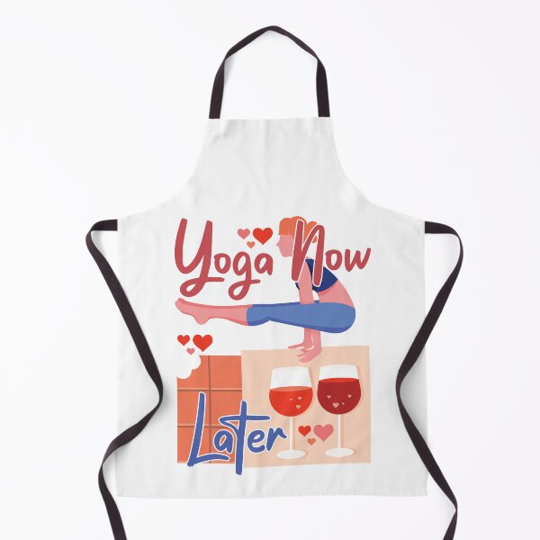 Item preview, Yoga Now Chocolate And Wine Later designed and sold by GravitiTees.