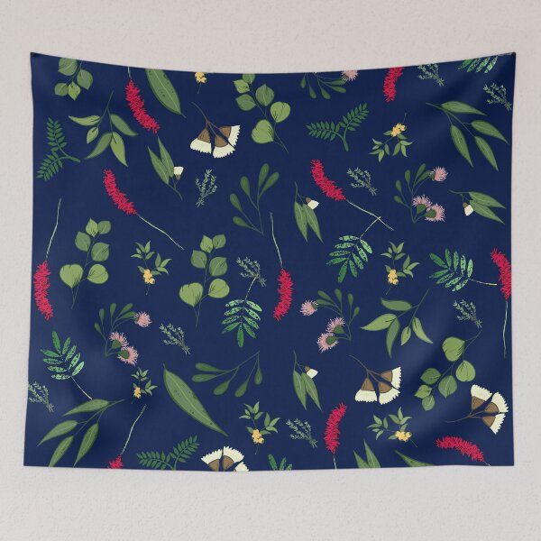 Artikelvorschau, Falling Leaves & Flowers Muster / Druck entworfen und verkauft von House of Hartz by: Dominique11.