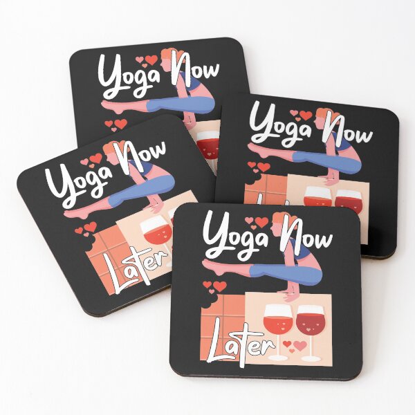 Item preview, Yoga Now Chocolate And Wine Later | Valentine's Day designed and sold by GravitiTees.