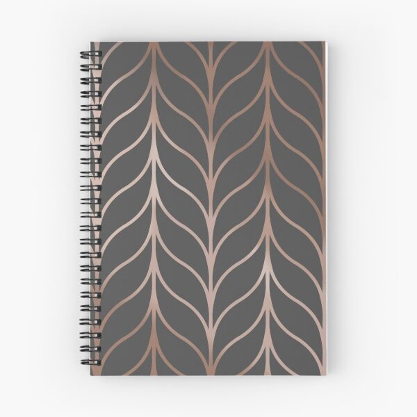 Item preview, Grey & Rose Gold Geometric Print designed and sold by Harman83.