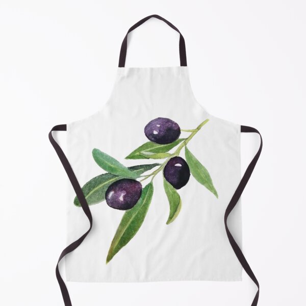 Item preview, olives leaf watercolor design designed and sold by fanncorner.