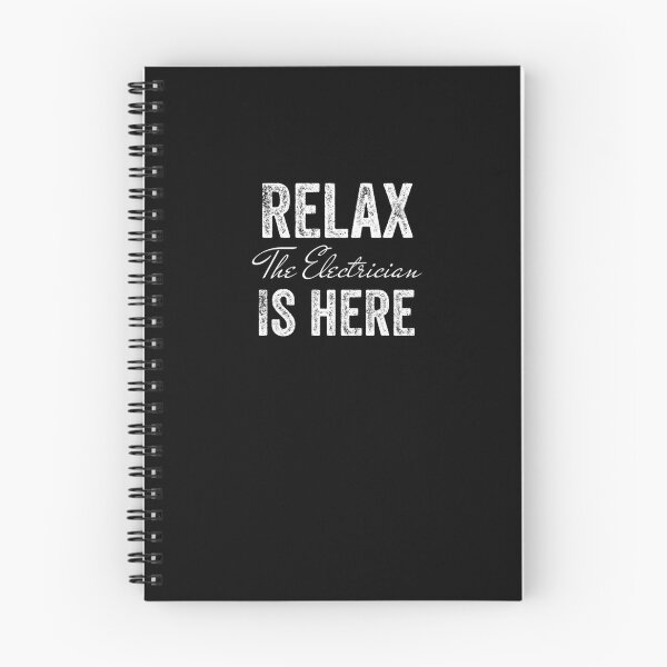 Item preview, RELAX THE ELECTRICIAN IS HERE designed and sold by 30-Merch.