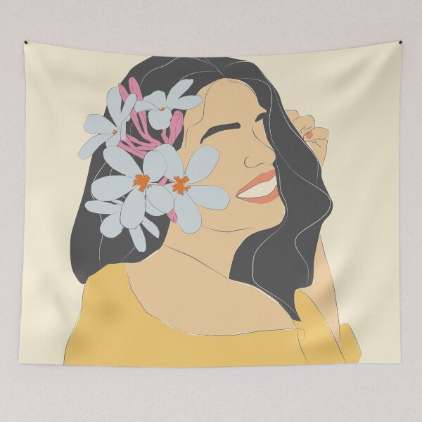 Item preview, Plumeria Girl designed and sold by PayoWebCo.