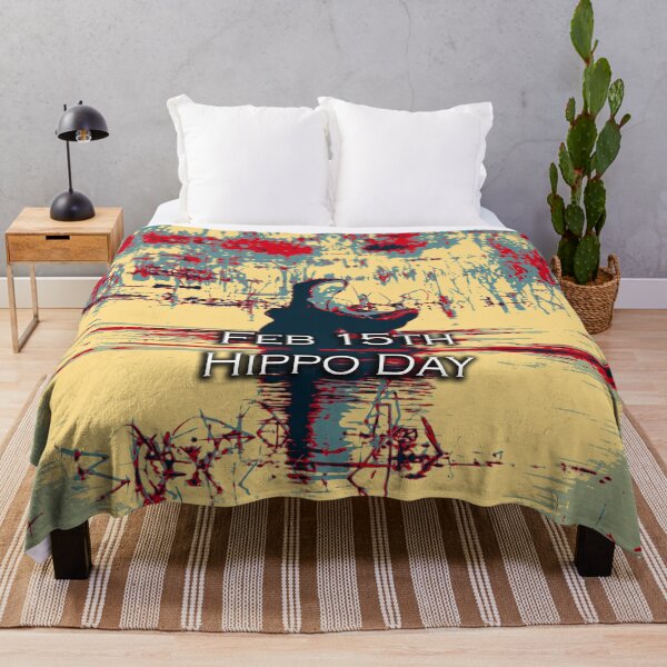 Item preview, I LOVE HIPPO DAY designed and sold by REALDesign-Shop.