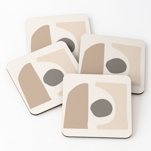 Item preview, Chic Minimalist Shapes - Neutrals designed and sold by Bryony Rose.