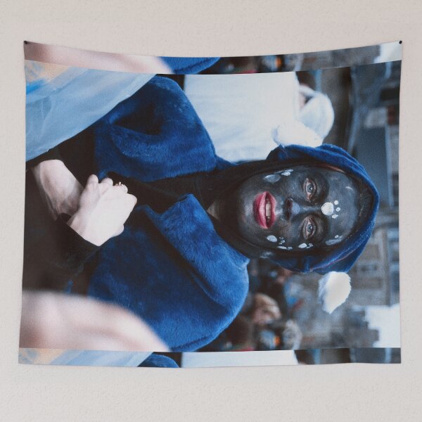 Item preview, r2643/ Madame Pleine Lune du Carnaval de Poitiers 1997 par Okaio Créations - Olavia-Olao avec canon eos 5 28-70 L f.2.8 et Studio Portable Okaio avec 3 Flashs et les Boites à lumière Okaio designed and sold by o.okaïo.