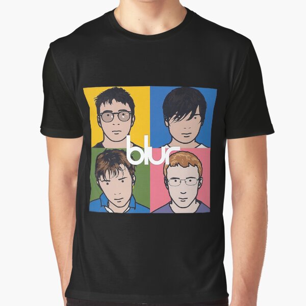 best new-design blur Graphic T-Shirt