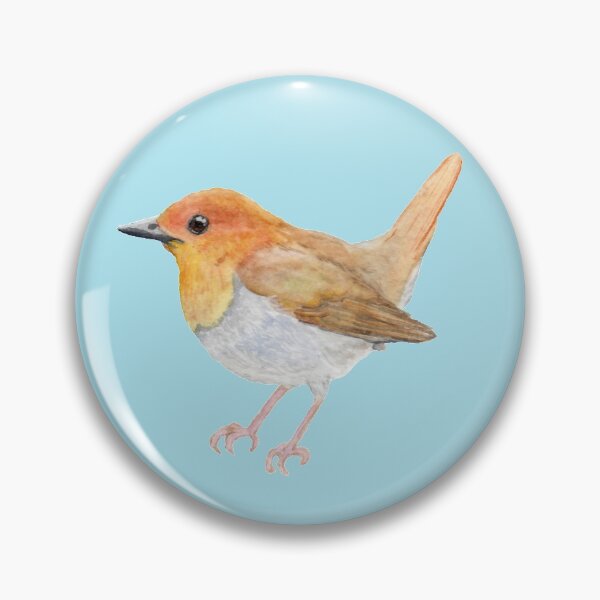 Item preview, Watercolor Robin designed and sold by Rosvalesi.