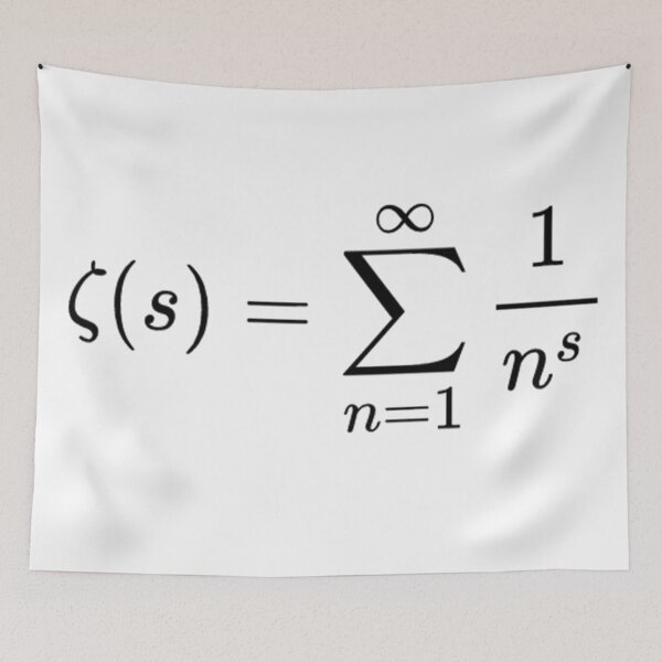 Item preview, riemann zeta function, math and calculus basics designed and sold by NoetherSym.