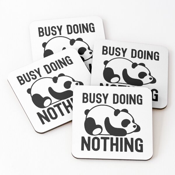 Item preview, Busy Doing Nothing Panda Funny designed and sold by henrymencia.