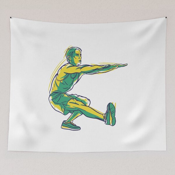 Item preview, Athlete | Athlete | One-legged squat designed and sold by DerSenat.