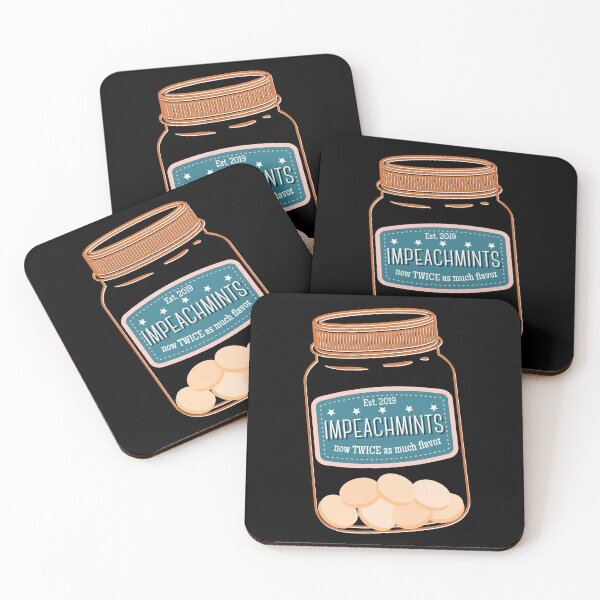 Item preview, Impeachmints Funny Im Peach Mints Impeachment Day designed and sold by IntegrityDesign.