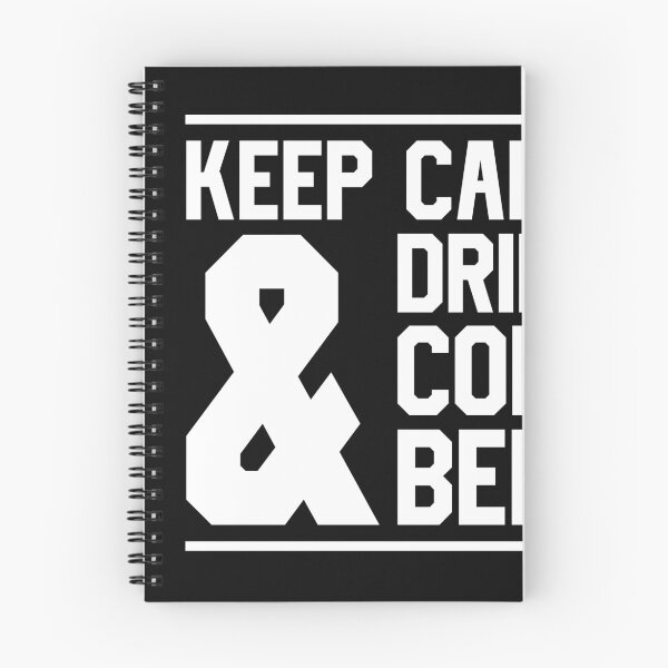 Item preview, Keep Calm And Drink Cold Beer -Funny Sarcastic beer lover designed and sold by shivani21061993.