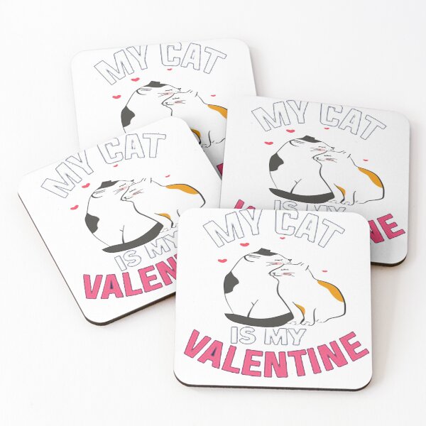 Item preview, My Cat Is My Valentine designed and sold by Saa3D.