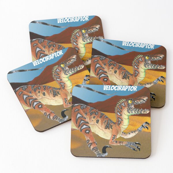 Aperçu de l'œuvre Velociraptor créée et vendue par Q Art & Design .