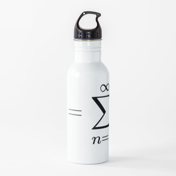 riemann zeta function fark version Water Bottle