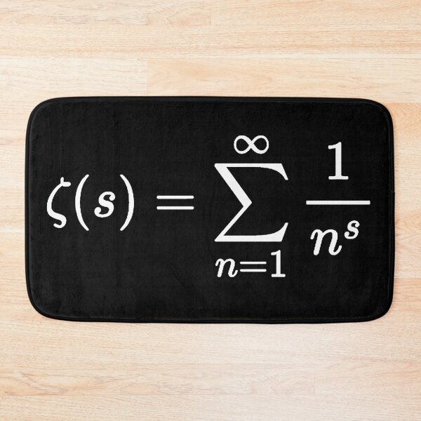 Item preview, riemann zeta function, math and calculus basics designed and sold by NoetherSym.
