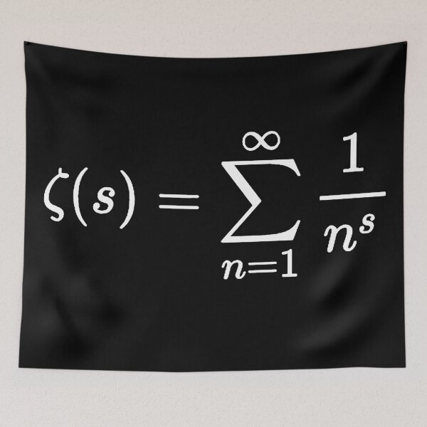 Item preview, riemann zeta function, math and calculus basics designed and sold by NoetherSym.