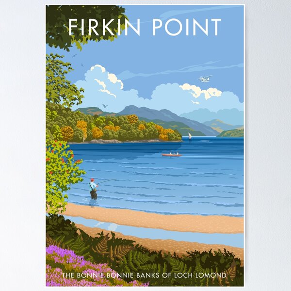 Item preview, Firkin Point, Loch Lomond designed and sold by smillership.