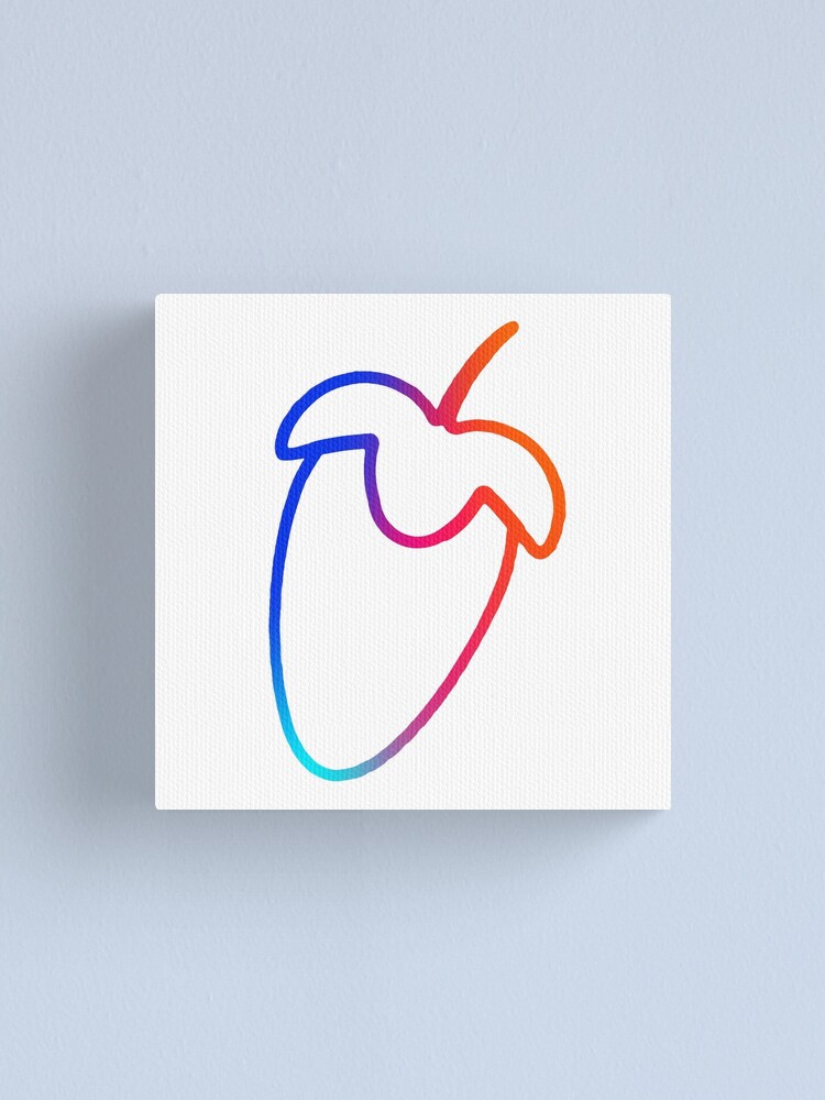 Lienzo «Gradiente de contorno del logotipo de FL Studio» de Hubert-Tak-O |  Redbubble