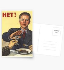 Soviet Poster: Hет! Postcards