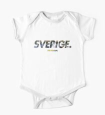 Sverige - Stockholm Baby Body Kurzarm