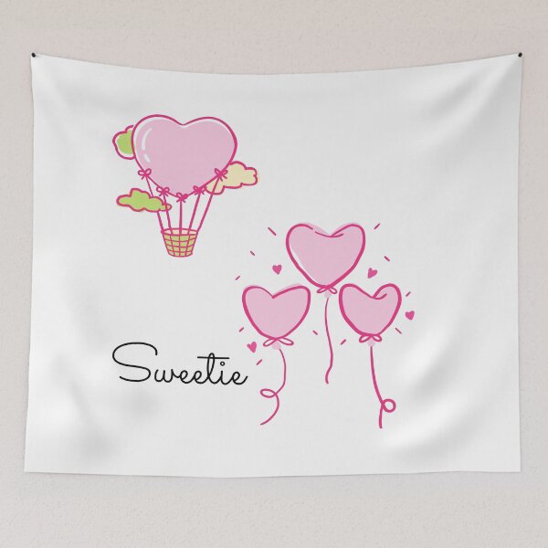 Item preview, Sweetie Word With Heart And Balloons Trendy on 2021 designed and sold by altamash786.