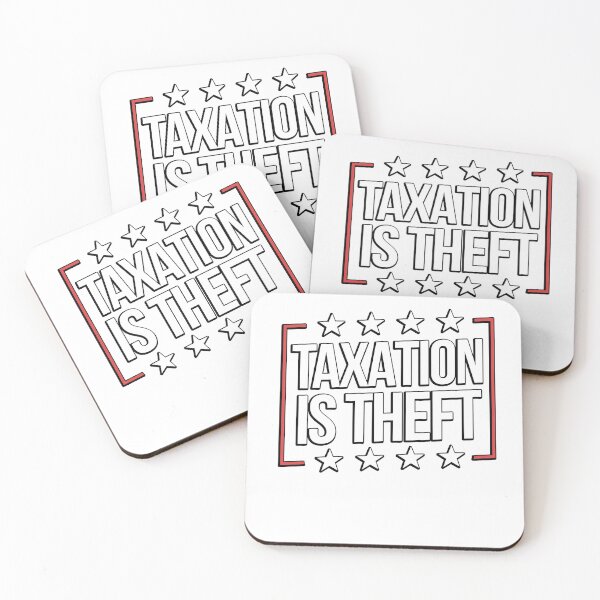 Item preview, Taxation Is Theft Make Taxation Theft Again designed and sold by WillPowerApp.