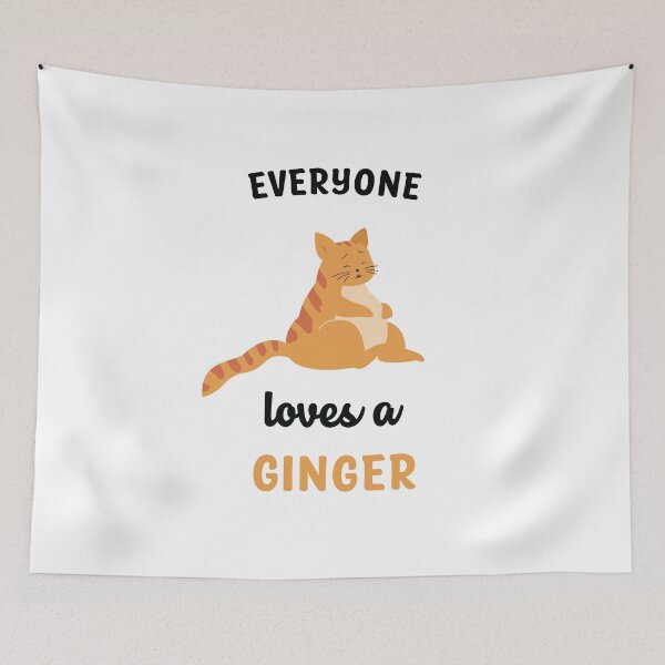 Item preview,  everyone loves a ginger designed and sold by ariaarti.